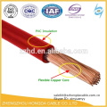 Material de aislamiento de PVC y chaqueta de PVC cable de energía flexible Material de aislamiento de PVC y cable de energía flexible de chaqueta de PVC